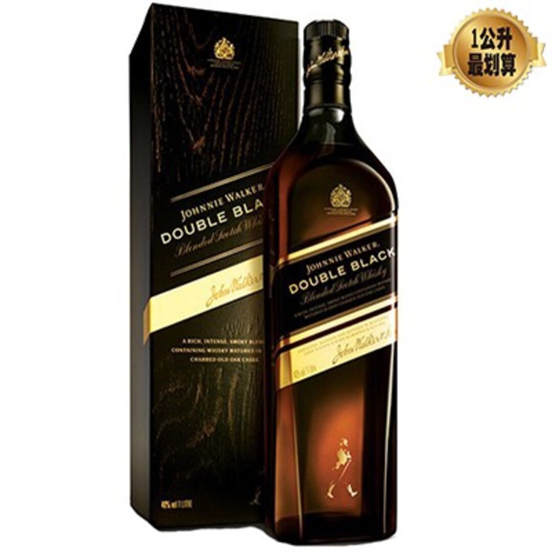 約翰走路Double Black調和威士忌 1000ml